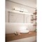 Z-Lite Harrison Vanity, 1-Light, 32 In.W x 4 In.L x 4.75 In.H, Brushed Nickel/Frosted 1011-32W-BN-LED - alternate 7